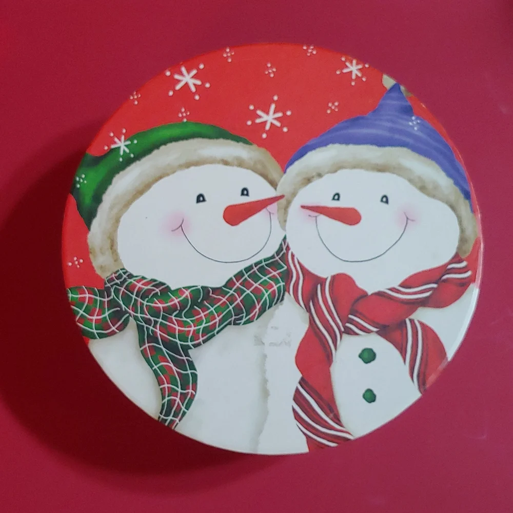 Snowman Ceramic Coffee/Tea Mugs in Decorative Box. Set Of 4. New in box